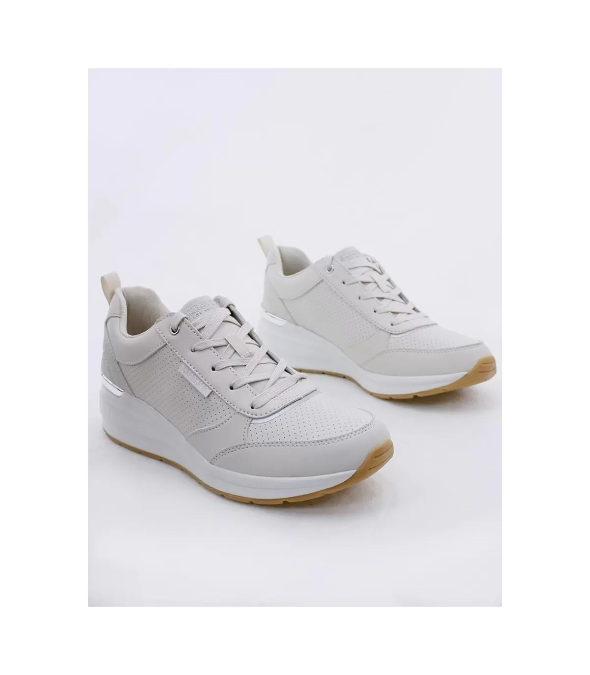 Zapatilla 155616 Off White>Skechers Flash Sale