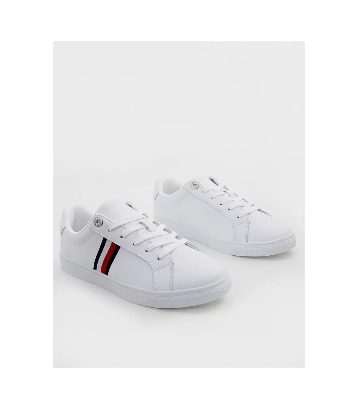 Zapatilla Tommy Essential Stripes White>Tommy Hilfiger Flash Sale