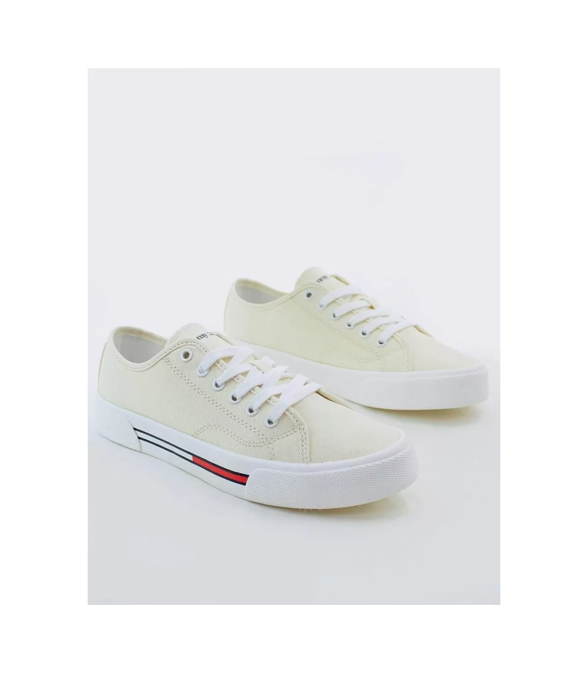 Zapatilla Low Cut Canvas Lemon Ice>Tommy Hilfiger Fashion