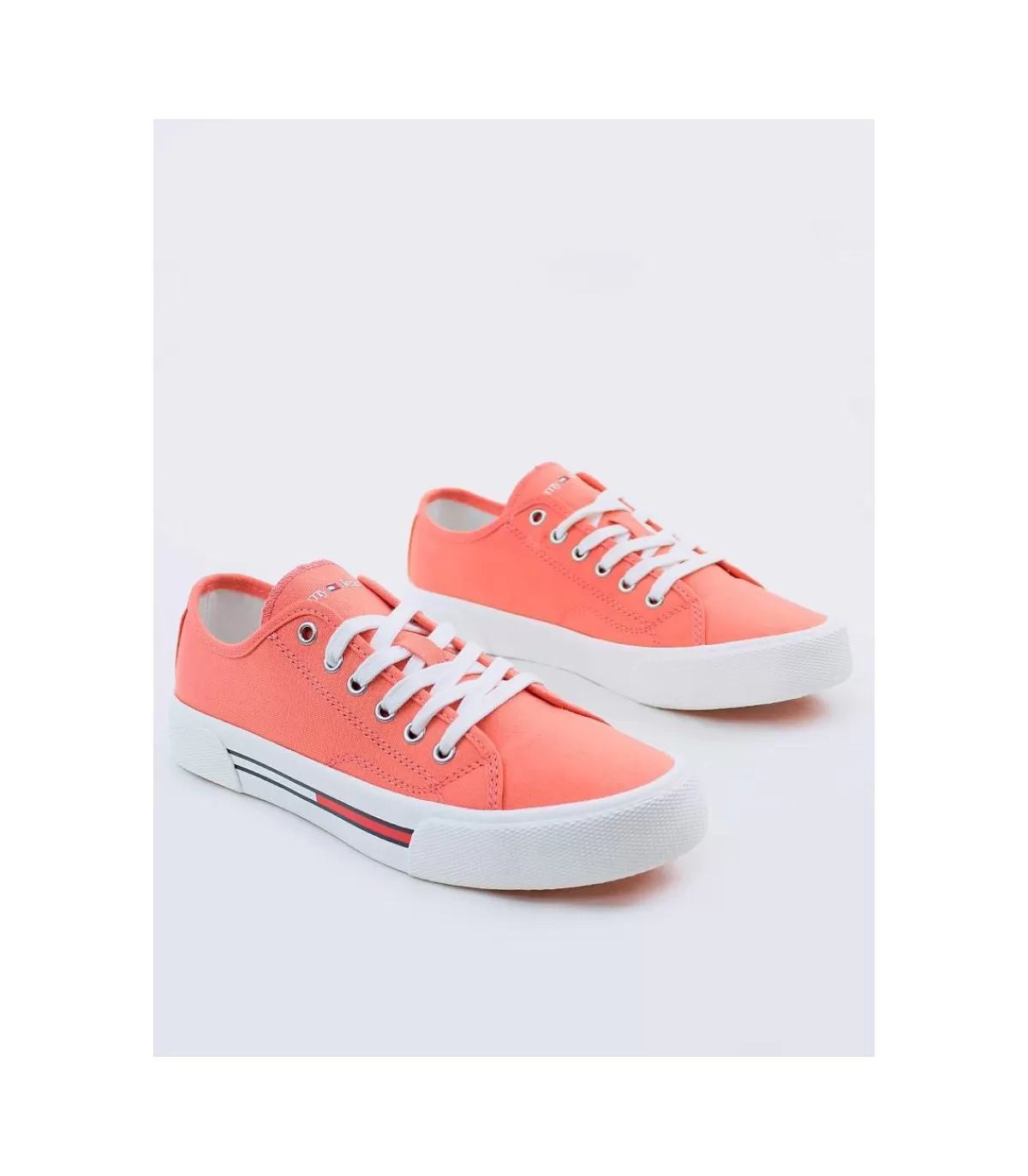 Zapatilla Low Cut Canvas Santa Fe Sunset>Tommy Hilfiger Clearance