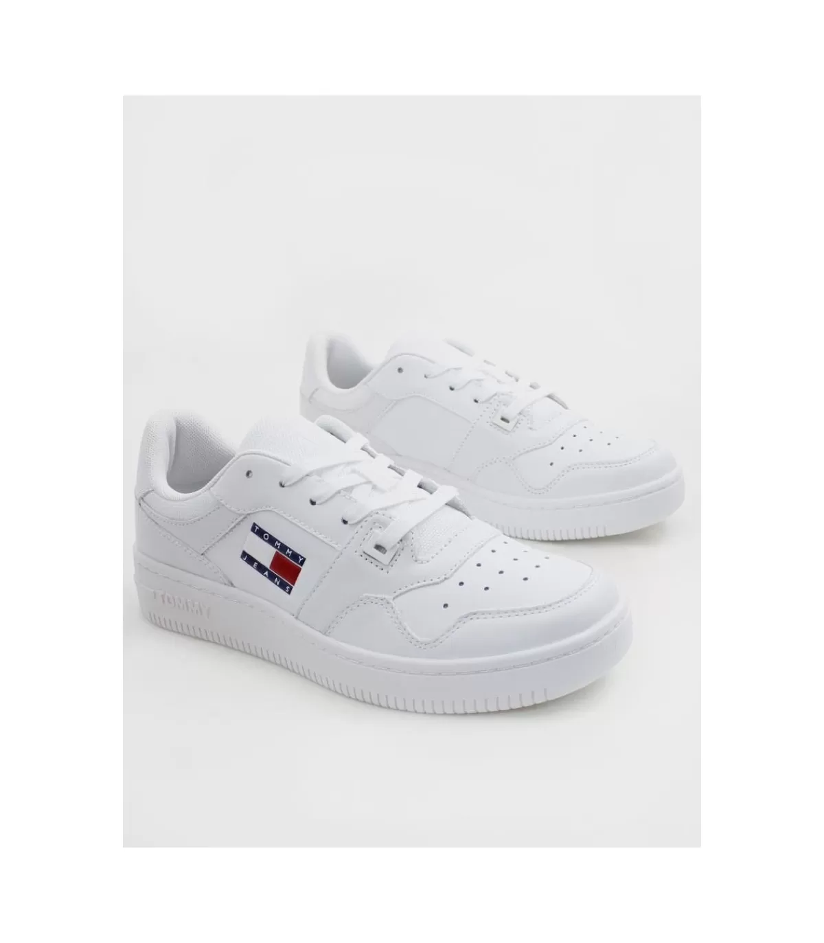 Zapatilla Tommy Retro Basket White>Tommy Hilfiger Cheap