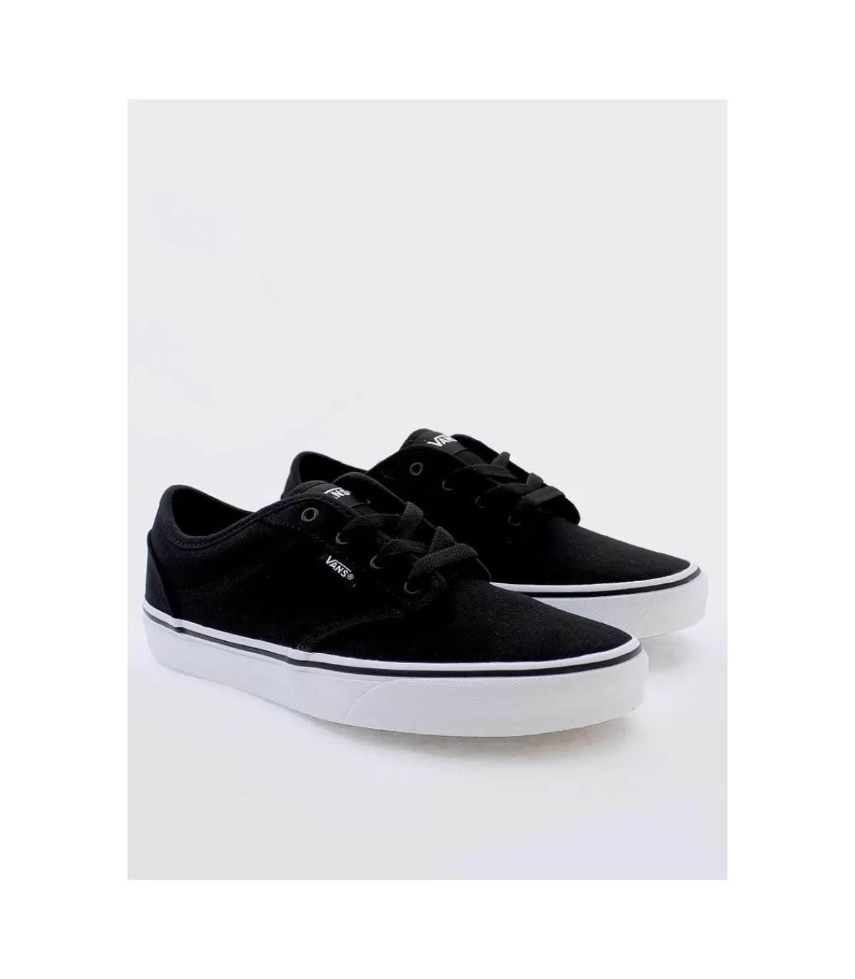 Zapatilla Atwood Vn000Tuy1871 Black-White>Vans New