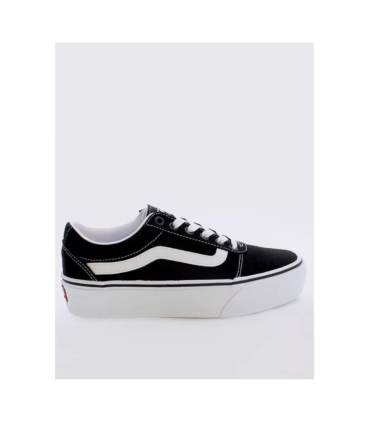 Zapatilla Ward Platform Vn0A3Tlc1871 Black-White>Vans Online