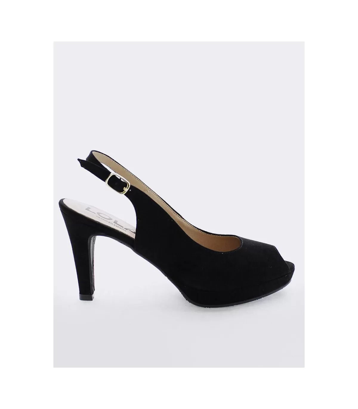 Zapato Lola 1615 Negro>* Clearance