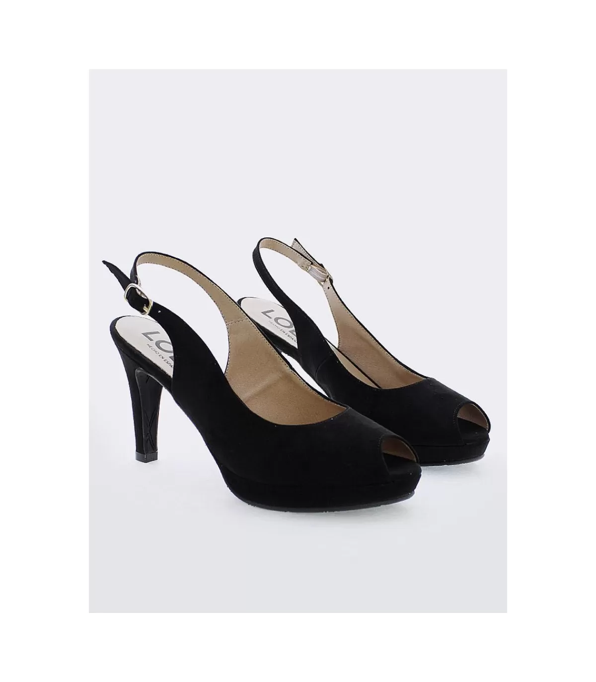 Zapato Lola 1615 Negro>* Clearance