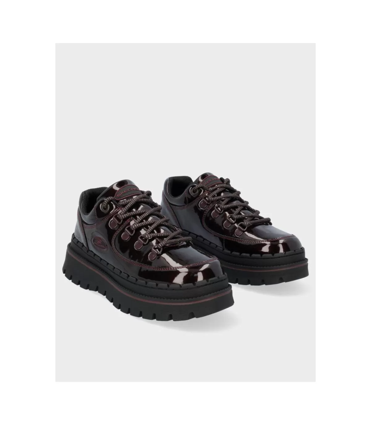 Zapato 167073 Burgundy>Skechers Hot